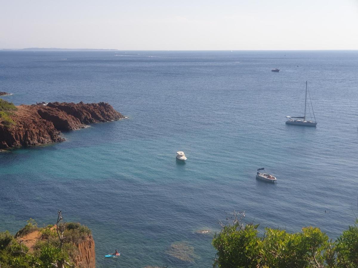 Fréjus plage T2, piscine, parking, plages à 200m Esterno foto